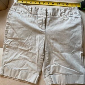 The limited sexy drew cream shorts